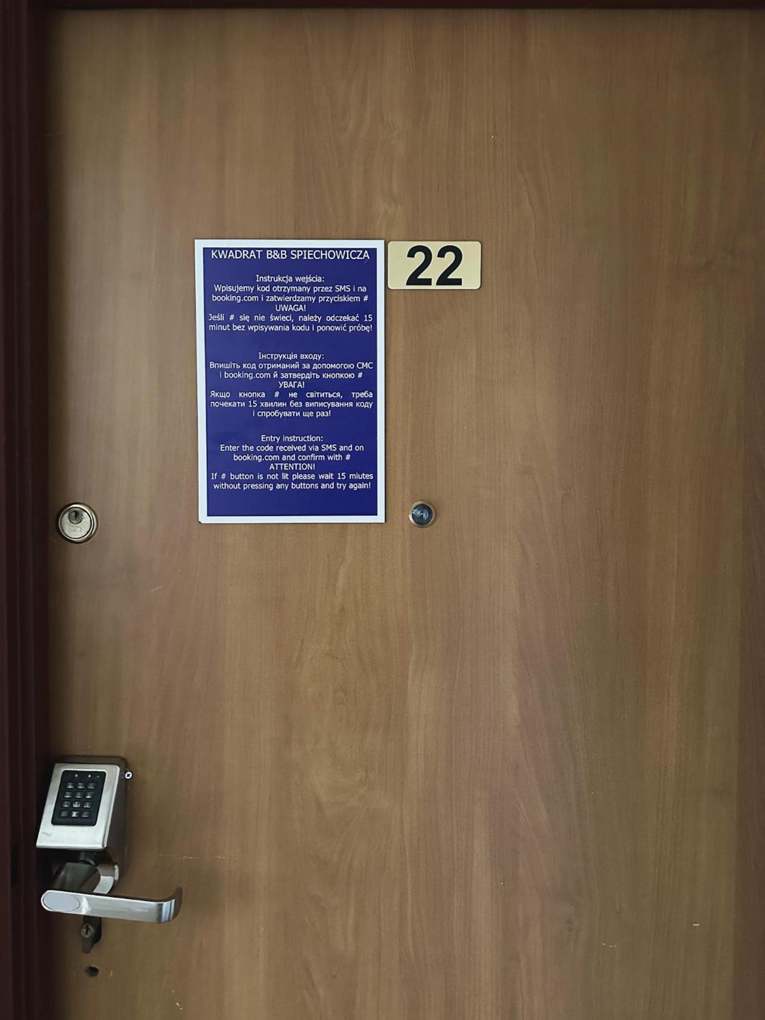 Kwadrat B&B Spiechowicza Rzeszów Eksteriør bilde